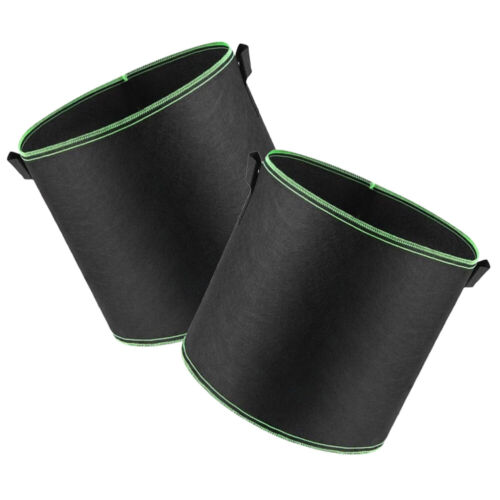 2Pcs Non Woven Plant Growing Bags for Vegetables Flowers Succulents