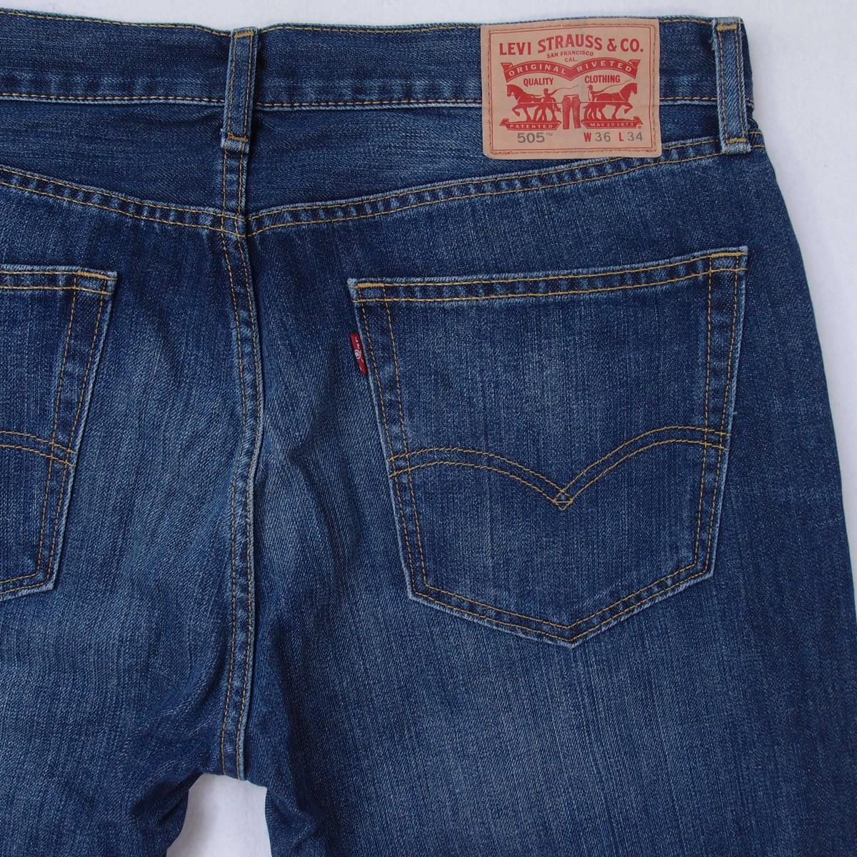 90s USA製 Levi's 501 W30×L36 真っ紺 Levi's - 90s リーバイス501xx USA製 30×36 濃紺 真っ紺の通販