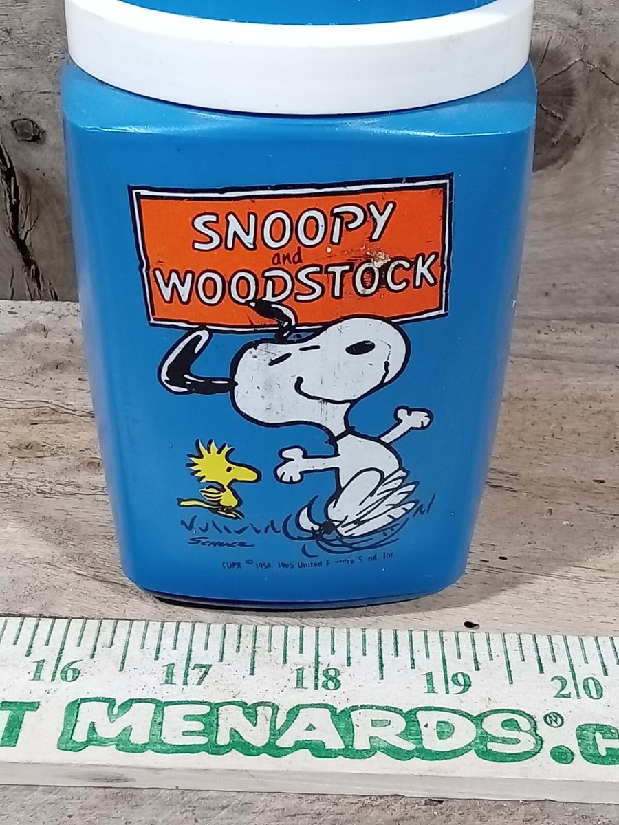 石月努「SELF COVERS【CLASSICS】」 Snoopy Woodstock decent shape thermos 1965 I believe | eBay