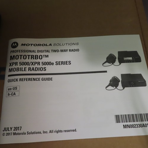 Motorola XPR-5580e 800/900Mhz 35W Digital Analog Mobilfunkgerät GPS AAM28UMN9RA1AN - Bild 4 von 16