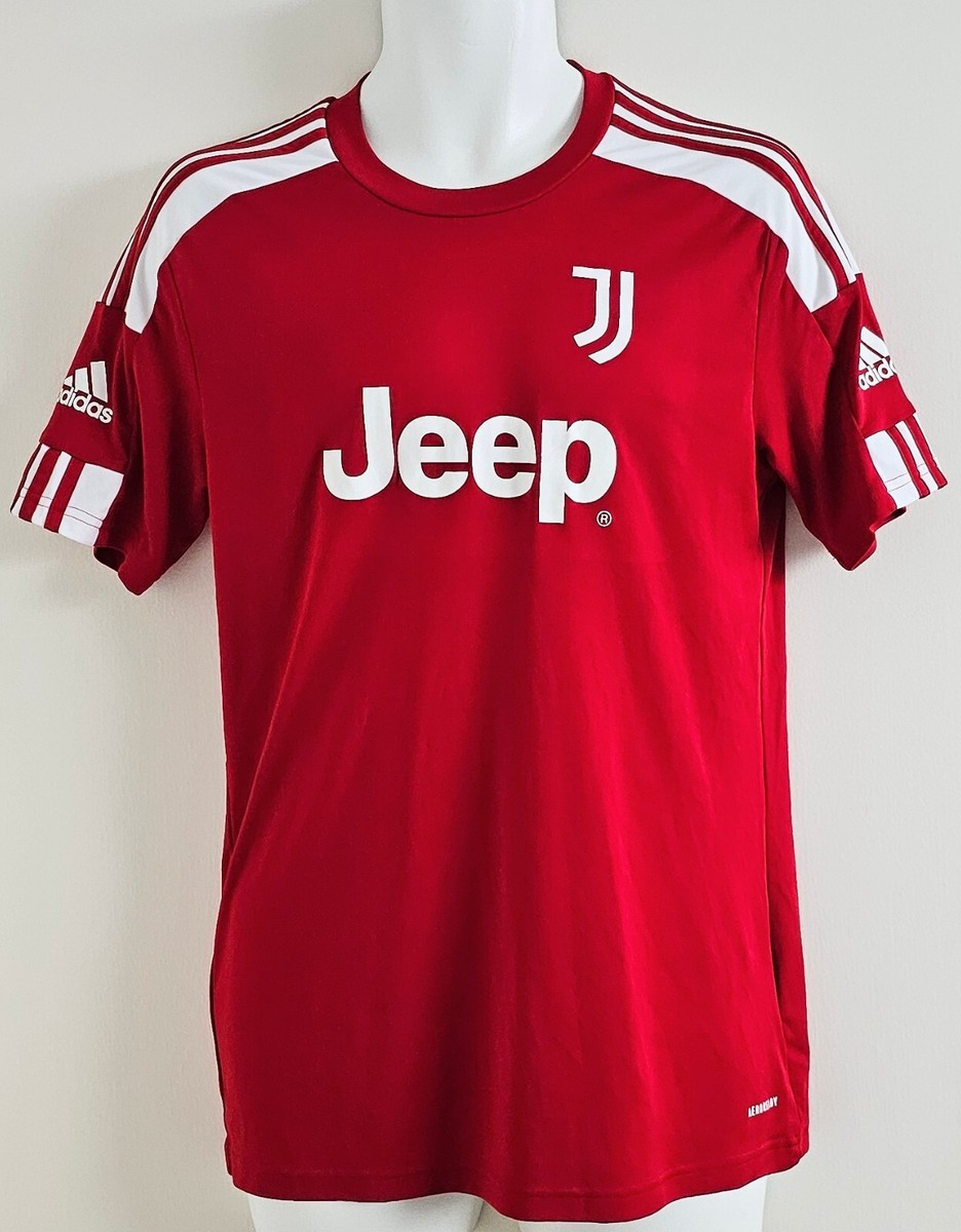 Juventus Italy Calcio Adidas Soccer Jersey Training Jeep Size: M