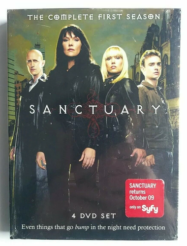 Sanctuary The Complete First Season DVD Amanda Tapping SyFy Channel NEW