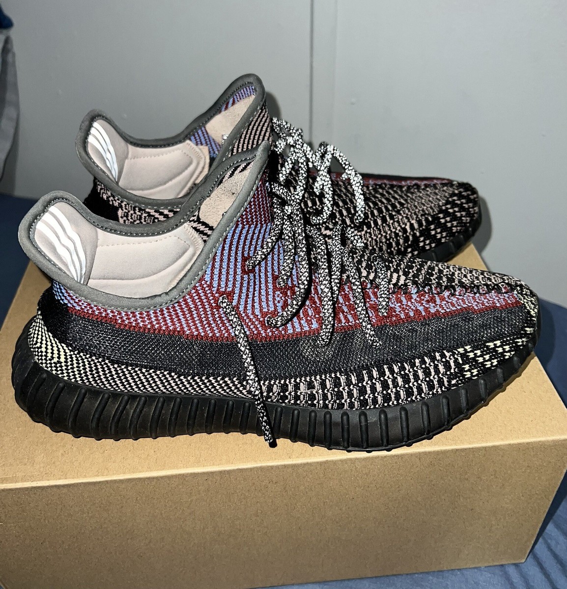 Adidas Yeezy Boost 350 V2 Yecheil Non-Reflective- Size 9.5  display picture 2