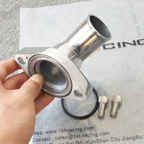 15 Degree Water Neck Thermostat Housing 360 Swivel for SBC BBC Chevy v8 265-502 - Picture 7 of 7