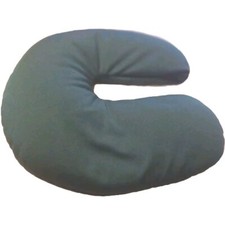 Travel Pillow Plush Microbead Neck Support  Green
