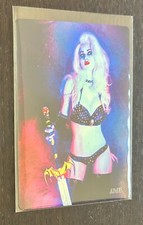 LADY DEATH METALLICARD -- High Voltage -- Metal Card Ltd to 250