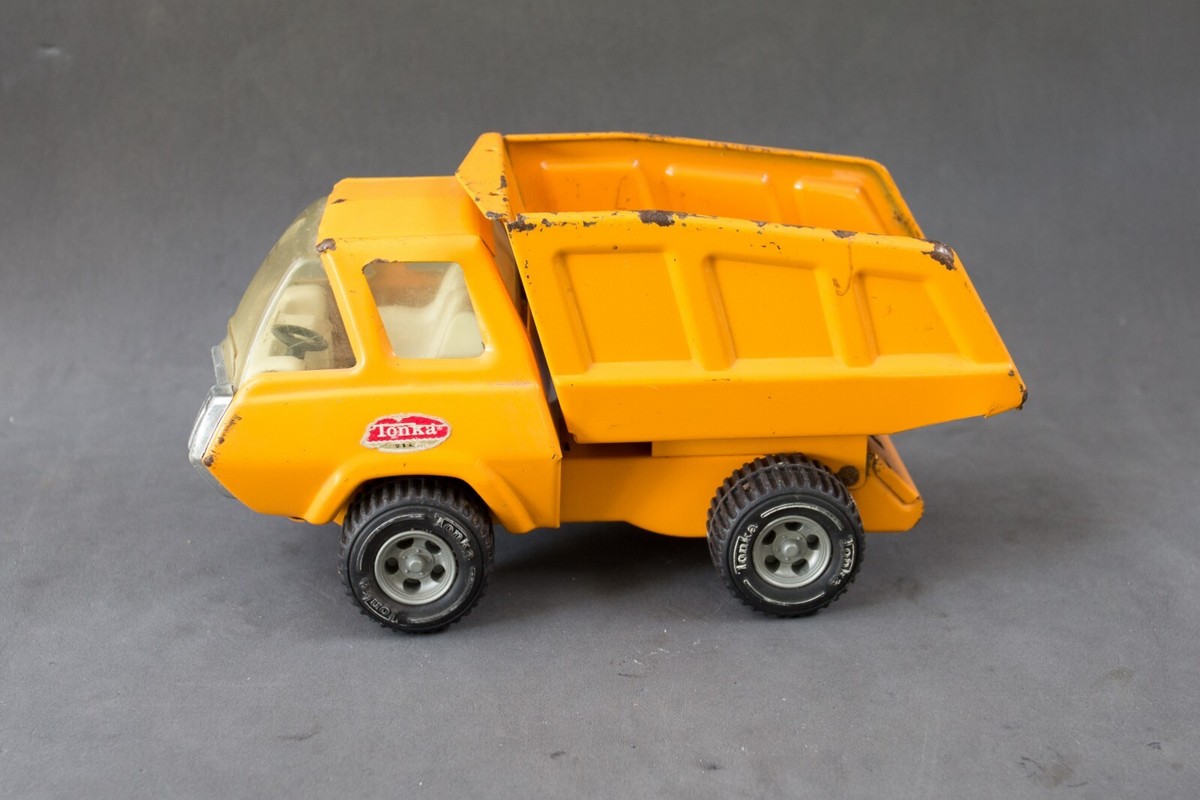 Metal Tonka Dump Truck Vintage Tonka Toys Value Yellow Metal Tonka