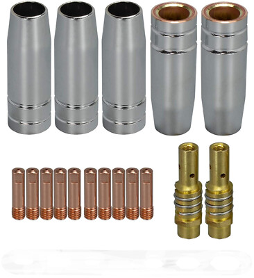 Tip Diffuser Nozzle Parts fit Vulcan OmniPro 220 Welder 63621 17-pk