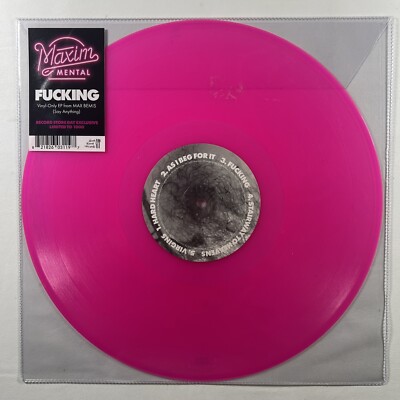 Maxim Mental  Fucking  EP/Dine Alone (NM) RSD 2022 Pink Canada