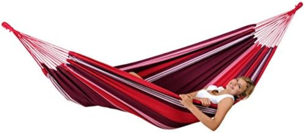 Amazonas Hammock AZ-1951000 Salsa Amaca, Fuego, Rosso, 310x140x5 cm