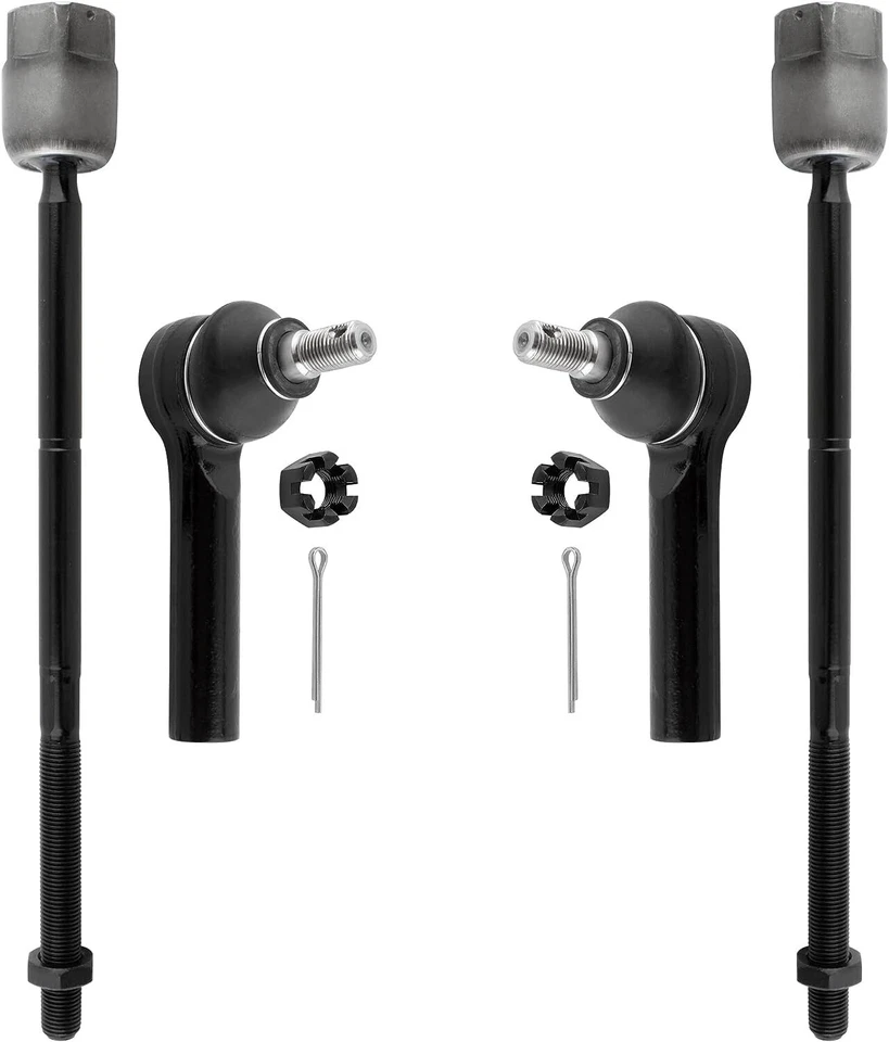 New Front Inner Outer Steering Tie Rod End ES2513RL for Ford Taurus 1986-1995 - Image 2 of 4