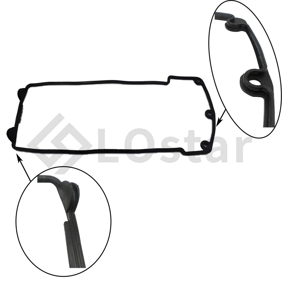 New Left & Right Valve Cover Gasket Set Fits 1999-2003 BMW 540i 740i 740iL X5 Foto 4 de 4