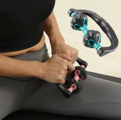 Handheld Massage Wheel Massage Ball Roller Massager Portable Massage Roller Tool - Image 1 of 4