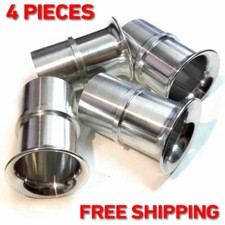 4x Velocity Stacks Air Horn Ram Pipes Trumpet Weber 40 Dcoe