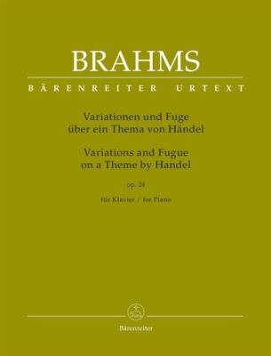 Variationen und Fuge über ein Thema von Händel Johannes Brahms Buch [Softcover] Klavier