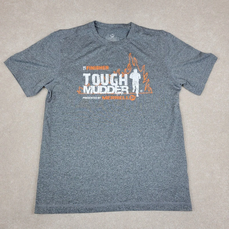 merrell tough mudder 2017 finisher select wick active run shirt