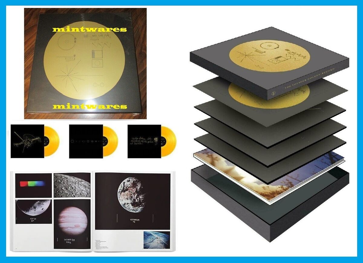 NASA Voyager Golden Record 40th Anniversary Soundtrack Vinyl NASA Voyager Golden Record 40th Anniversary Soundtrack Vinyl