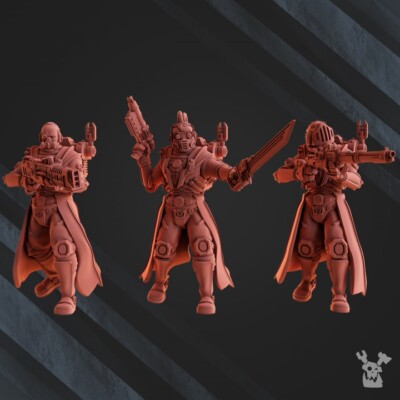 10er Set Machine Cult Warriors DakkaDakka Store/Sci-Fi/Table Top Miniatur