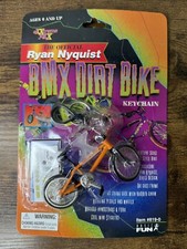 Official Ryan Nyquist Vintage 1999 BLACK BMX Dirt Bike Keychain eXXtreme JoXX