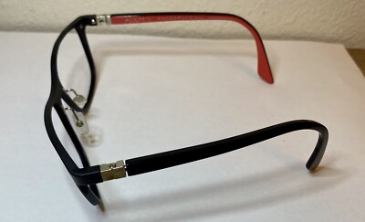 Face A Face ALIUM S 4 915 Matte Black Red Eyeglasses France 