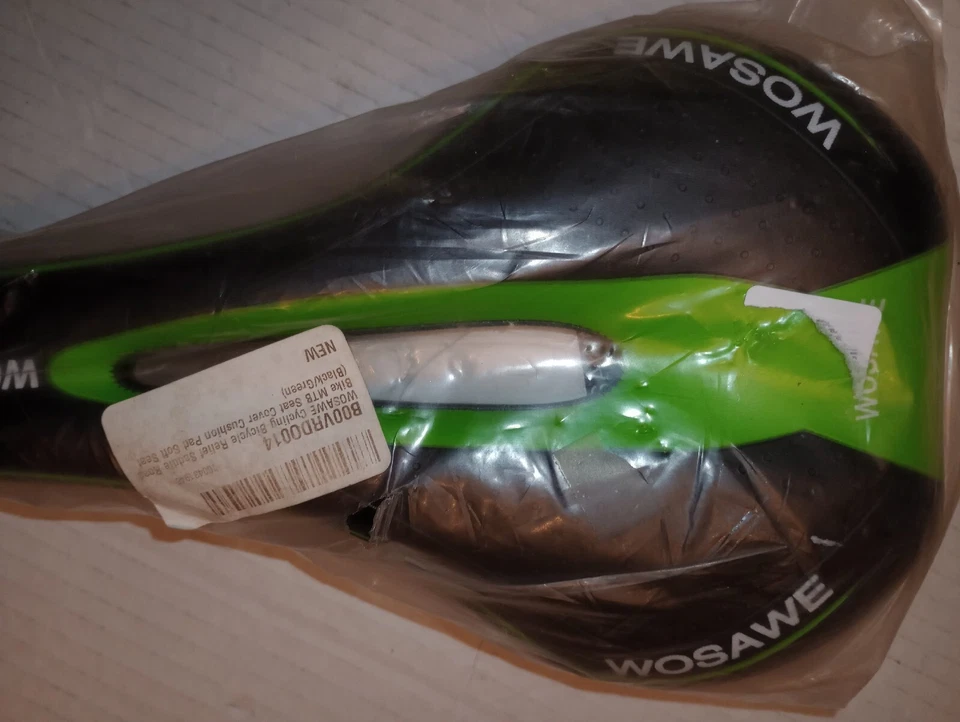 Sillín de bicicleta asiento cómodo gel suave bicicleta deporte cojín hombres mujeres carretera mtb pista Foto 3 de 4