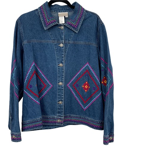 Coldwater Creek Jean Jacket Denim 