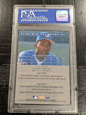 その他 Vladimir Guerrero RC 1995 Bowman PSA9 Vladimir Guerrero 1995 Bowman Rookie Card RC PSA 9 MINT HoF