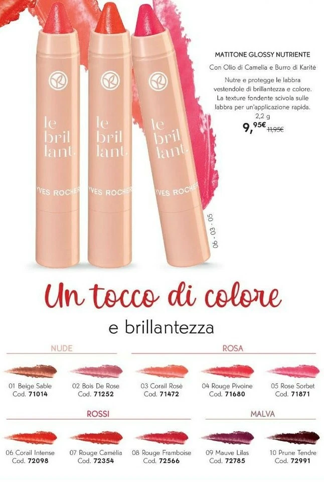 Yves Rocher Nr.2 Matitone Labbra  Colore assortito  - Immagine 3 di 3