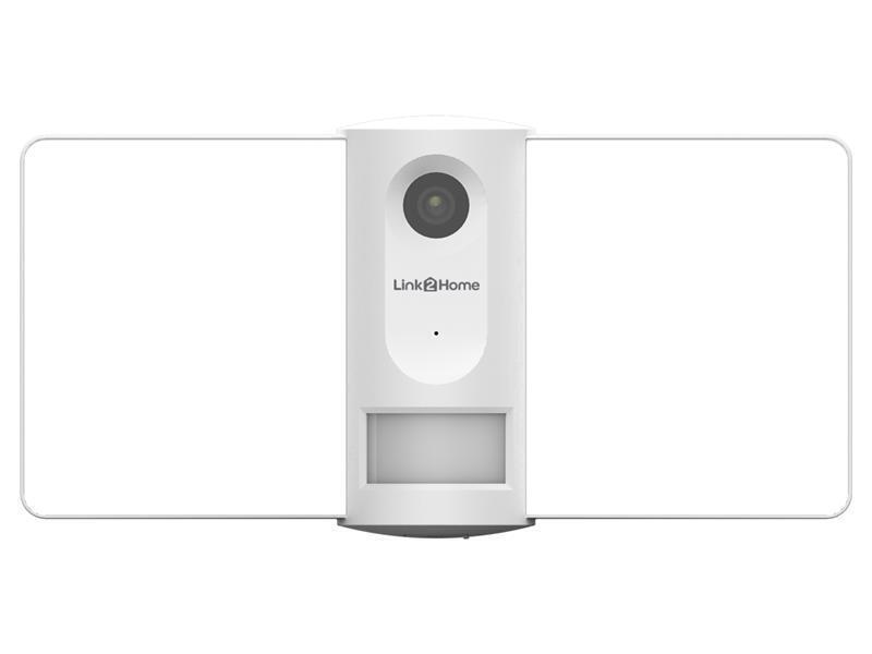 Link2Home Outdoor Smart Floodlight Camera 2K 4MP White