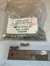 98 NEW WUNDERBAR PH10-9-2H BARGUN BUTTERFLY PLATE 2 HOLE (S4)