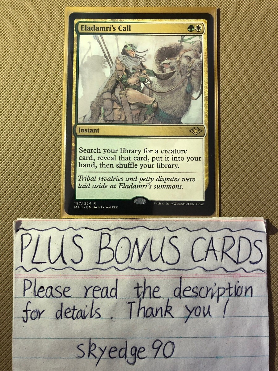 Eladamri's Call - NM - MH1 - Creature Tutor - MTG | eBay