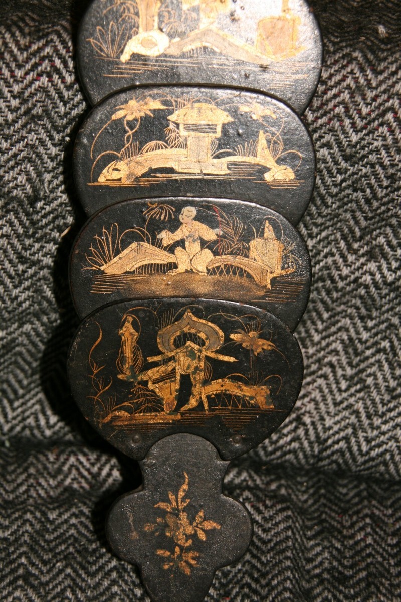 Bois laqué japonisant - France
