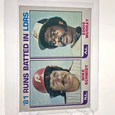 1982 Topps '81 Runs Batted In Leaders Baseball Card #163 NM-Mint FREE SHIPPING