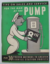 Vintage 1950s Service Station Automobile Repair Garage Maintenance Manual 144pg