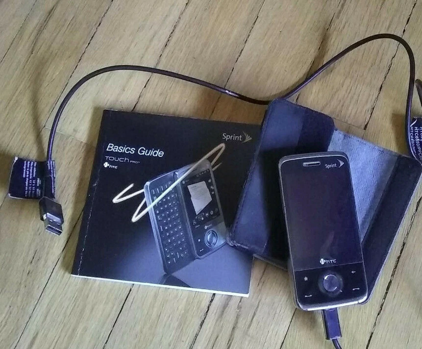 HTC Touch Pro Sprint Phone Windows Mobile 6.1 Smartphone PPC6850SP - Image 3 of 4