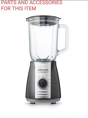 Morphy Richards 403010 Mixer mit Ice Crusher (ERSATZTEILE / ZUBEHÖR)