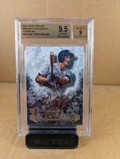 2016 Topps Tier One Breakout Auto RC, Copper Ink, Corey Seager, #/25, BGS 9.5