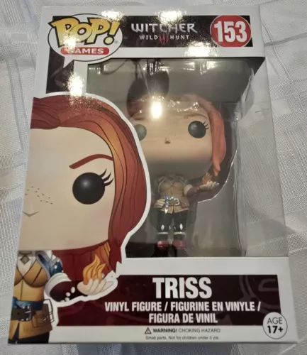 FUNKO POP! GAMES Triss #153 - Witcher 3 Wild Hunt - New in Box! Vaulted
