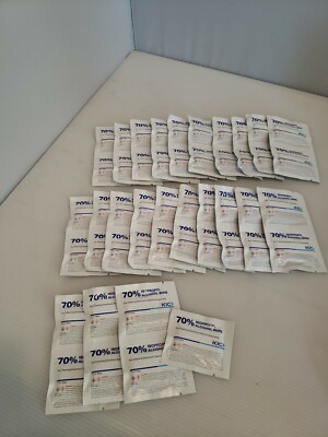 Lot Of 46 KICTeam Device Cleaning Wipes Saturated With 70% IPA Cleaning Solution