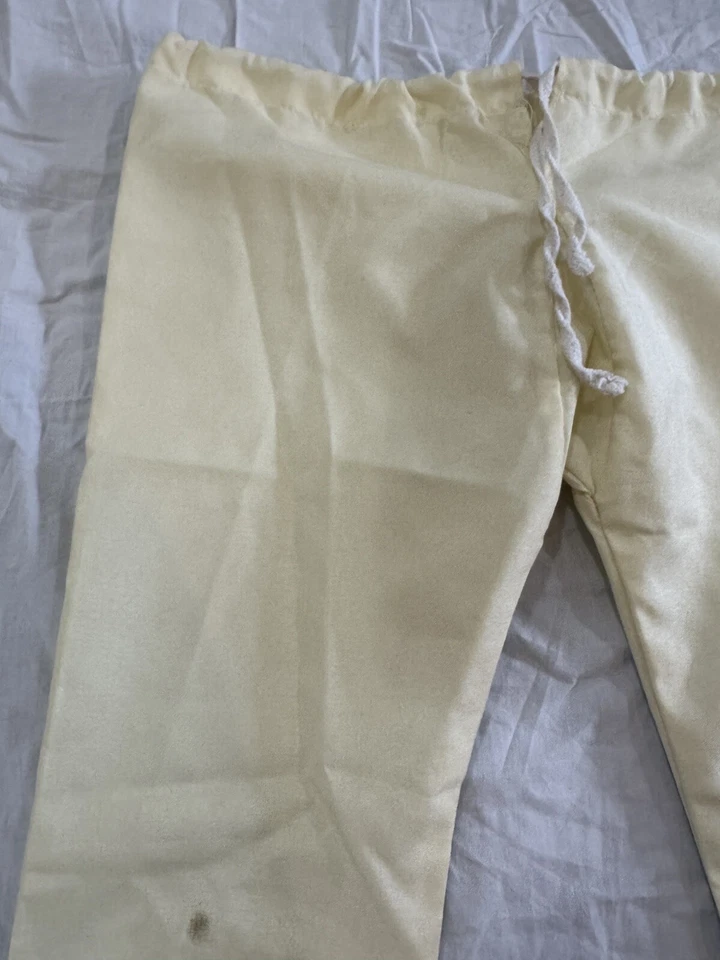 Boys Traditional Indian Pakistani Pants Cream White - Image 3 of 4