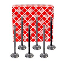 6x febi Einlassventil für RENAULT CLIO 4 TWINGO 3 LOGAN 2 SANDERO 2 0.9 TCe