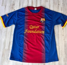 FC Barcelona Qatar Foundation Shirt Size Juvenile &ldquo;S&rdquo;