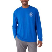 Hang Ten Men  s Long Sleeve Sun Tee Choose Size and Color 