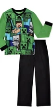 Minecraft Boys 2pc Pajama Set  Size 4/5  NWT
