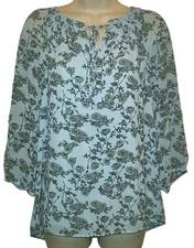 DR2 Lined Multicolor Blouse Top Size Small NEW WITHOUT TAGS!