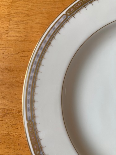 Set of 4 Vintage Mikasa SHERATON 10 7/8" Dinner Plates Japan Fine Ivory - Picture 4 of 9