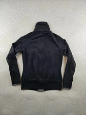 Smartwool Jacket Womens Small Black Sweater Ski Snow Merino Wool Full Zip