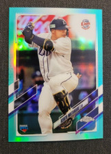 2021 Topps Chrome NPB Nippon Teal Refractor 30/199 Kento Watanabe