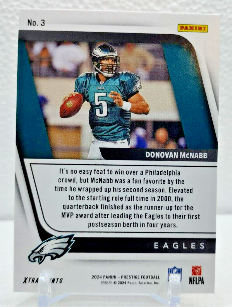 Donovan Mcnabb #/399 Red Xtra Points 2024 Panini Prestige