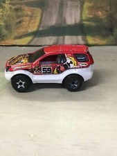 Hot Wheels Red/white Isuzu Vehicross